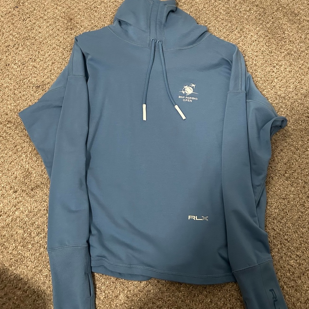 RLX Blue Hooded Sweatshirt